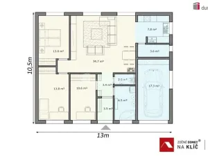 Prodej rodinného domu, Zlín, Boněcko I, 116 m2