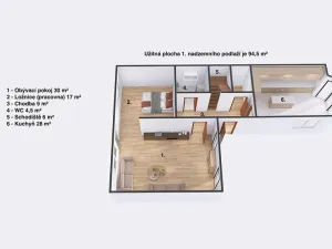 Prodej rodinného domu, Nechanice, Za Kulturním domem, 250 m2