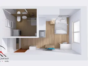 Pronájem bytu 1+kk, Ostrava, Cihelní, 19 m2