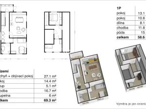 Prodej chalupy, Vítězná, 100 m2