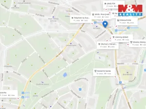 Pronájem bytu 2+kk, Praha, Nuselská, 42 m2