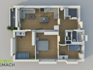 Pronájem bytu 4+kk, Uherské Hradiště, Zahradní, 82 m2