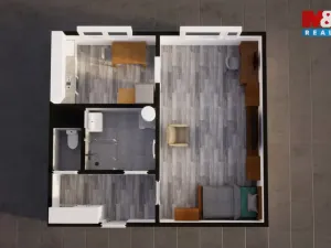 Prodej bytu 1+1, Mnichovo Hradiště, Víta Nejedlého, 40 m2