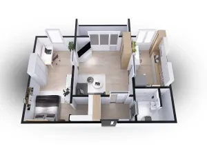 Prodej bytu 2+1, Olomouc, Zelená, 45 m2