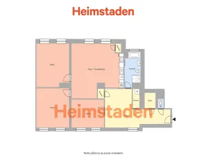 Pronájem bytu 4+kk, Ostrava - Poruba, Hlavní třída, 132 m2