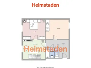 Pronájem bytu 2+1, Havířov - Město, Stavbařská, 57 m2