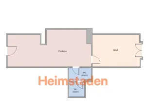 Pronájem obchodního prostoru, Havířov - Město, Hlavní třída, 40 m2