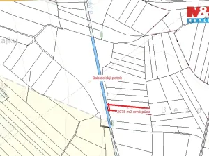 Prodej louky, Kladruby nad Labem - Komárov, 2975 m2