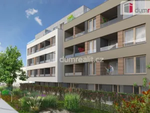 Pronájem bytu 1+kk, Pardubice - Bílé Předměstí, Štrossova, 41 m2