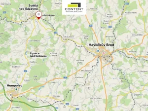 Pronájem skladu, Světlá nad Sázavou, náměstí Trčků z Lípy, 21900 m2