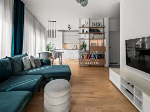 Pronájem bytu 3+kk, Praha - Karlín, Breitfeldova, 76 m2