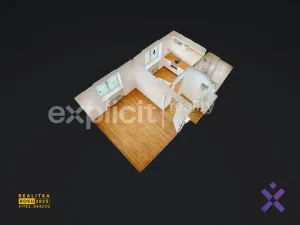 Pronájem bytu 1+1, Vsetín, Na Hrázi, 31 m2