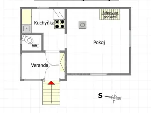 Prodej chaty, Horní Stropnice, 36 m2