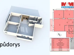 Prodej bytu 3+kk, Břežany II, 81 m2