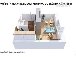 Prodej bytu 1+kk, Zábřeh, Leštinská, 33 m2