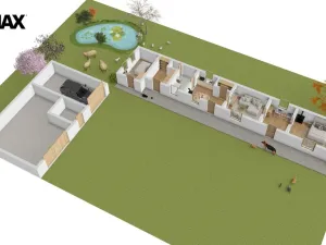 Prodej rodinného domu, Lodín - Janatov, 80 m2