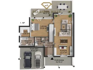 Prodej rodinného domu, Vysoký Újezd, V Hlinišťatech, 207 m2