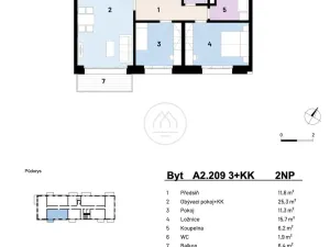 Prodej bytu 3+kk, Lipno nad Vltavou, 83 m2