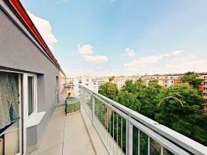 Pronájem bytu 2+kk, Praha - Žižkov, Hartigova, 40 m2