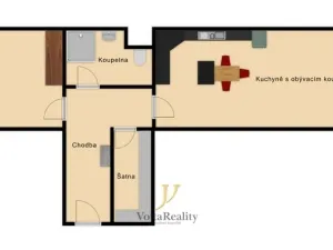Pronájem bytu 2+kk, Olomouc, 17. listopadu, 74 m2