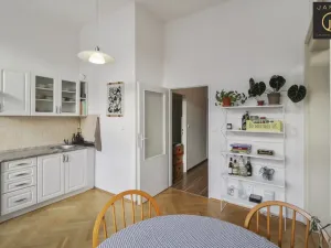 Pronájem bytu 2+kk, Praha - Bubeneč, Korunovační, 50 m2