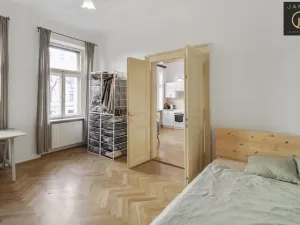 Pronájem bytu 2+kk, Praha - Bubeneč, Korunovační, 50 m2