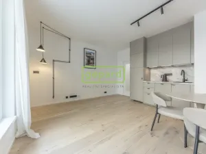 Pronájem bytu 1+kk, Praha, Krymská, 24 m2