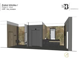 Pronájem ordinace, Praha - Vinoř, Mladoboleslavská, 305 m2