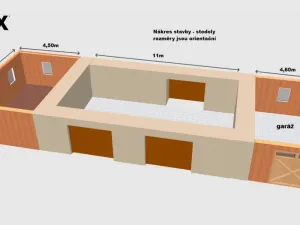 Prodej podílu 1/2 chalupy, Bílý Újezd - Roudné, 90 m2