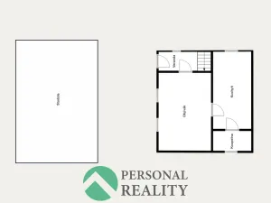 Prodej rodinného domu, Hulice, 42 m2
