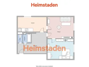 Pronájem bytu 2+1, Havířov - Město, Jana Švermy, 54 m2