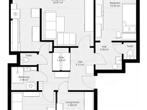 Pronájem bytu 4+kk, Brandýs nad Labem-Stará Boleslav, Na vinici, 84 m2