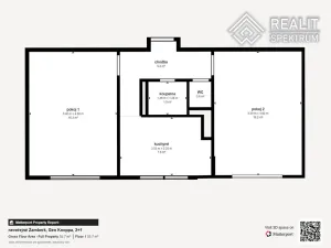 Prodej bytu 2+1, Žamberk, Náměstí Gen. Knopa, 54 m2