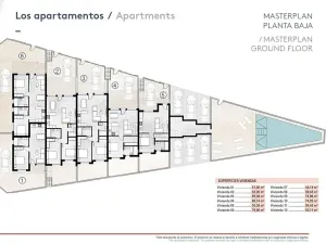 Prodej bytu 2+kk, San Pedro del Pinatar, Španělsko, 44 m2