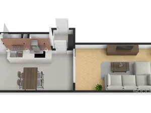 Pronájem bytu 2+kk, Praha - Žižkov, Jeronýmova, 36 m2