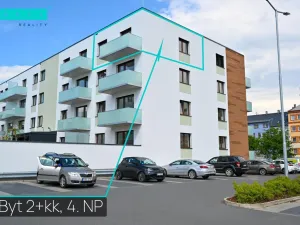 Pronájem bytu 2+kk, Olomouc - Nová Ulice, Třída Jiřího Pelikána, 57 m2