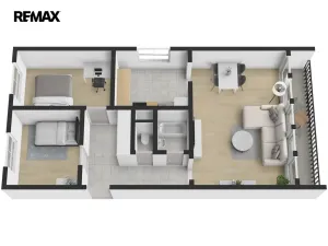 Prodej bytu 3+1, Praha - Střížkov, Žandovská, 68 m2