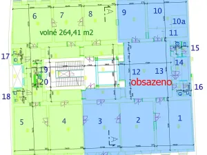 Pronájem kanceláře, Praha - Nové Město, Na příkopě, 264 m2