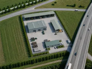 Prodej komerčního pozemku, Bělotín, 9952 m2