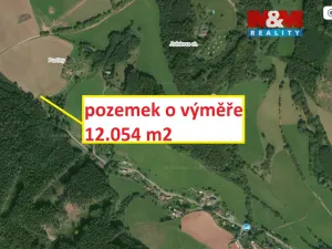 Prodej pole, Hronov - Rokytník, 12054 m2