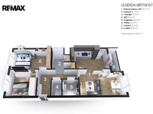 Prodej bytu 3+kk, Praha - Háje, Mnichovická, 66 m2