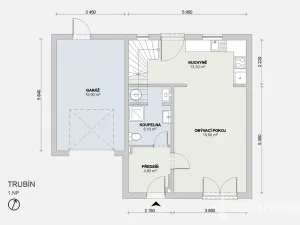 Prodej rodinného domu, Trubín, Na Vyhlídce, 121 m2