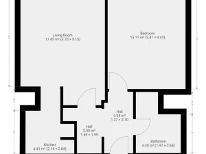 Pronájem bytu 2+kk, Praha - Háje, Hlavatého, 46 m2
