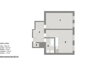 Prodej bytu 1+1, Praha - Vinohrady, Šumavská, 60 m2