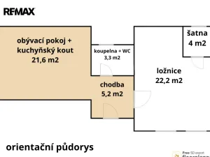 Prodej bytu 2+kk, Jemnice, Tyršova, 56 m2