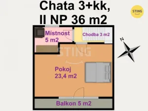 Prodej chaty, Rozdrojovice, 81 m2