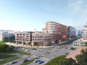 Pronájem kanceláře, Praha - Michle, Vyskočilova, 2000 m2