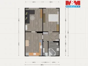 Prodej bytu 2+1, Chodov, Horní, 60 m2