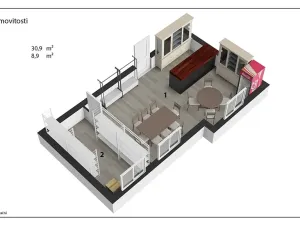 Prodej apartmánu, Seč, 88 m2