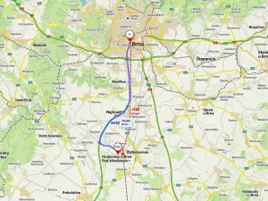 Prodej pozemku pro bydlení, Hrušovany u Brna, Pod Střediskem, 608 m2